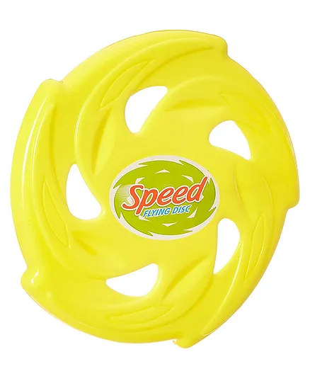 Enorme Speed Plastic Flying Disc Frisbee for Beach Play Fun Picnics Indoors and Outdoors - Colour May Vary