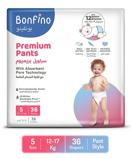 Bonfino Premium Pants With Absorbent Pore Technology Extra Large- 36 Pieces