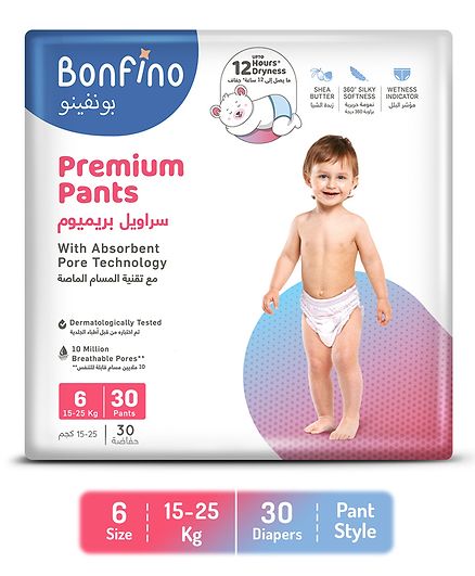 Bonfino Premium Pants With Absorbent Pore Technology XXL- 30 Pieces