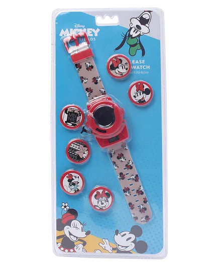 Babyhug Minnie Mouse Digital Watch - Red