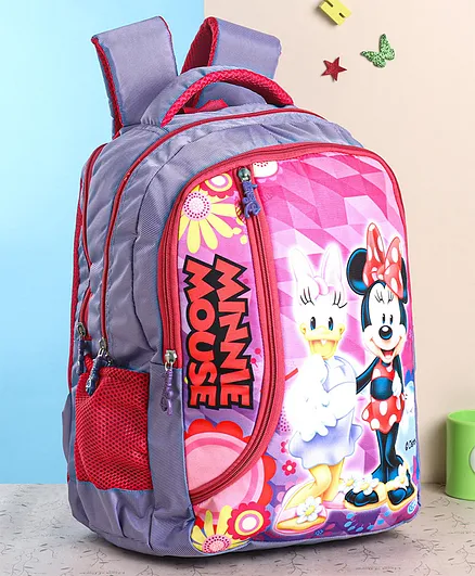 Disney Minnie Mouse School Bag - Height 18 Inches