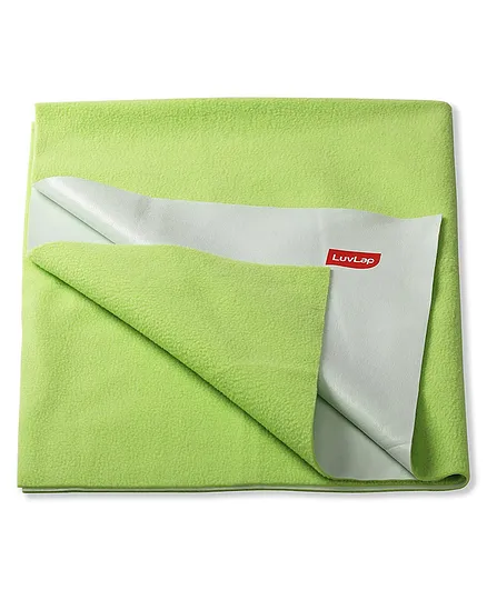 LuvLap Instadry Extra Absorbent Dry Sheet & Bed Protector - Green
