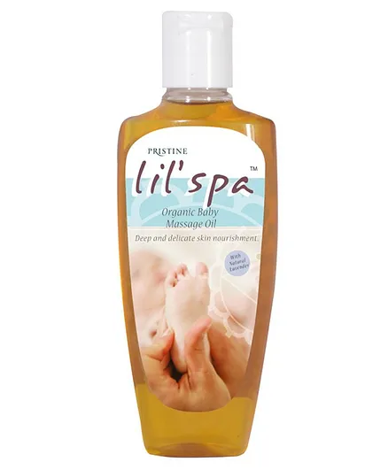 Pristine Lil' Spa Organic Baby Massage Oil - 100 ml