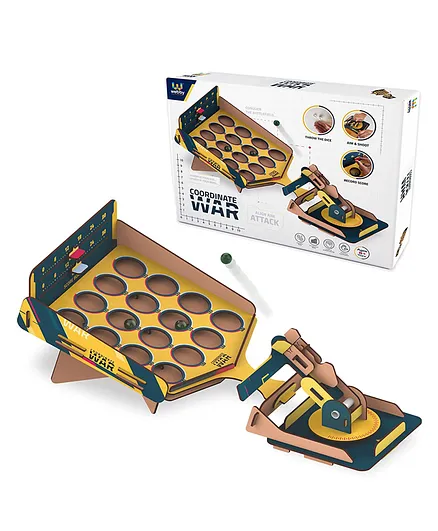 Webby Table Top Coordinate War Game - Multicolour