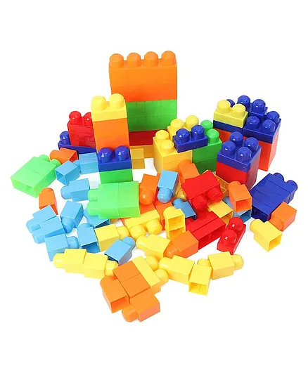 Ratnas Giant Blocks Multicolour  - 100 Pieces