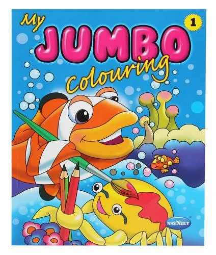 Navneet My Jumbo Coloring Book