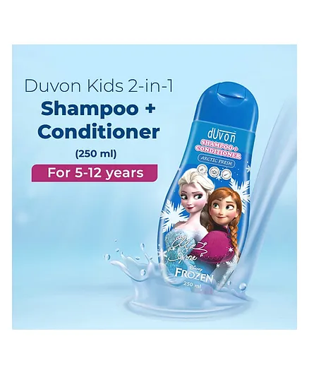 Duvon Disney Frozen 2 in 1 Shampoo & Conditioner - 250 ml