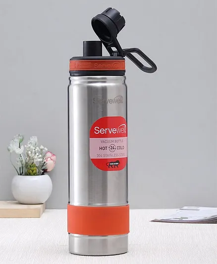 Servewell Thunder SS Vacuum Bottle  Sunset Orange - 725 ml