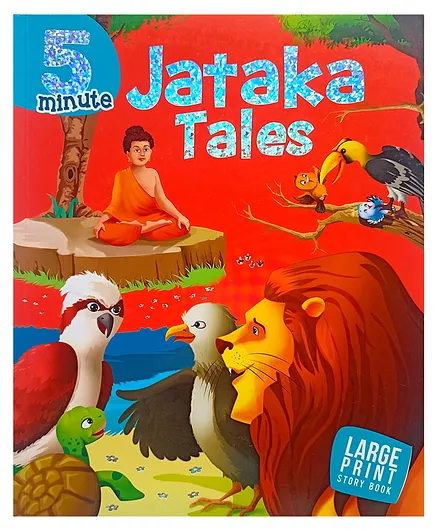Om Books International Story book 5 Minute jataka Tales (Illustrated story for Children)- English