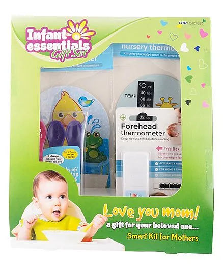 LCR Hall Crest Infant Essential Gift Set - Multicolor