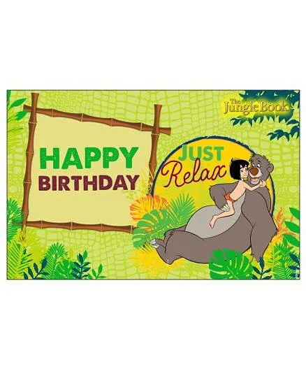 Jungle Book Table Mats Pack of 6 - Green