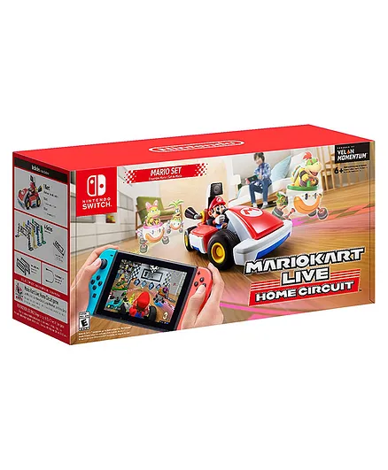 Nintendo Switch  Mario Kart Live Home Circuit Luigi Set - Multicolor