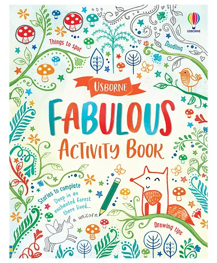 Usborne Fabulous Activity Book - English