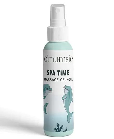 O'mumsie Spa Time Baby Massage Oil-Gel, with Sesame, Almond & Jojoba Oil - 100ml