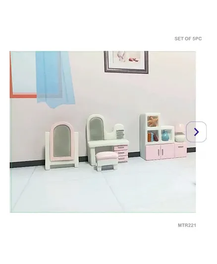 TheCraftShop Doll House Miniature Furniture Set - Multicolor