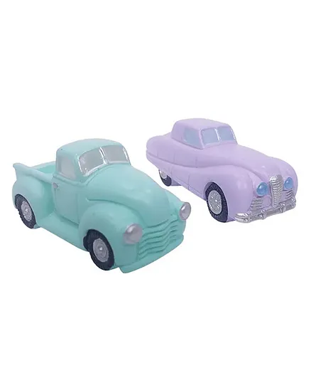 CrafTreat Architectural Miniature Modern Cars Pack of 2 - Multicolor