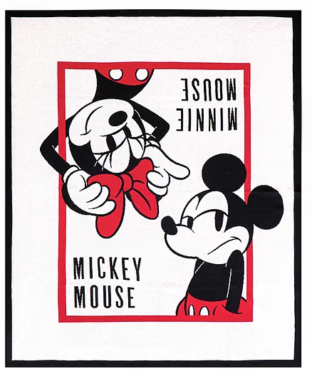 Disney By Pluchi Cotton Knitted AC Blanket Mickey Mouse Print Red Online  in India, Buy at Best Price from 12777100