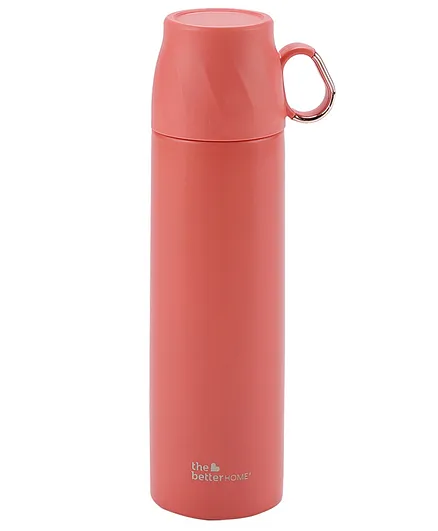 The Better Home Vacuum Thermos Flask with Cup Orange - 500 ml