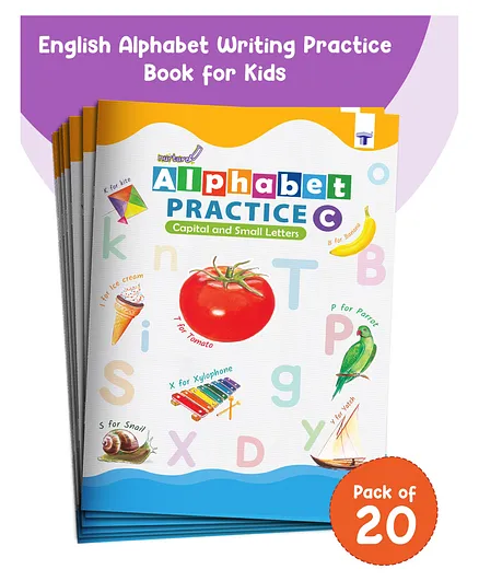 Nurture Alphabet Practice C Pack of 20 By Content Team at Target Publications- English