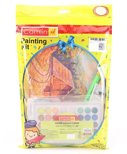 Camlin Painting Kit Pack of 8 (Packaging and Color May Vary)