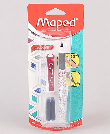 Maped Classic Roller Pen -Maroon