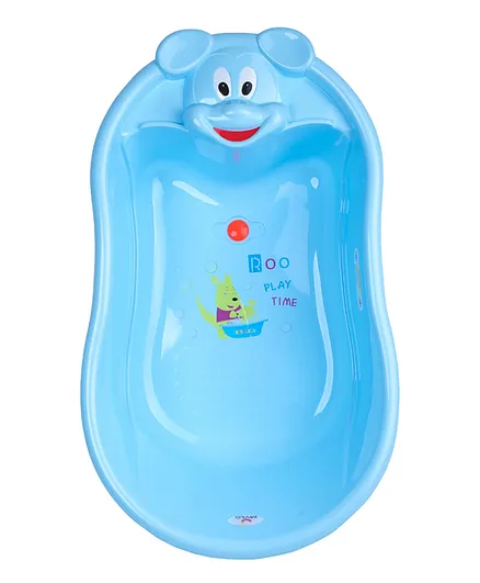 Mylo Essential Classic Bear Bathtub BPA Free and Anti Slip - Blue