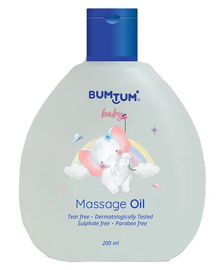 Bumtum Baby Massage Oil Derma Tested 200 ml