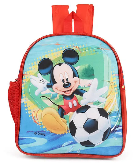 Disney Mickey Mouse & Friends School Bag Red - 14 Inches