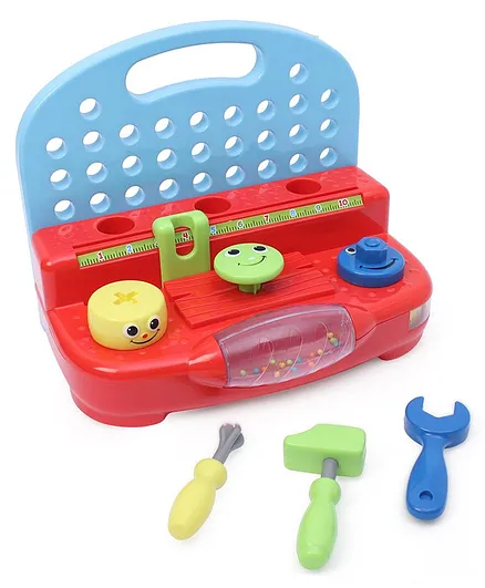 ABC Workbench With Accessories Tool Set - Multicolour