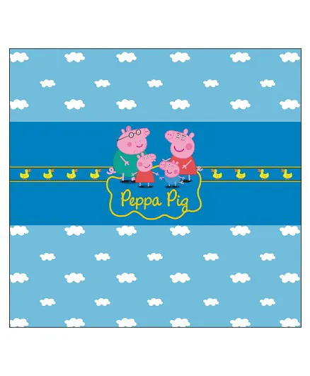 Peppa Pig Chocolate Wrappers - Blue