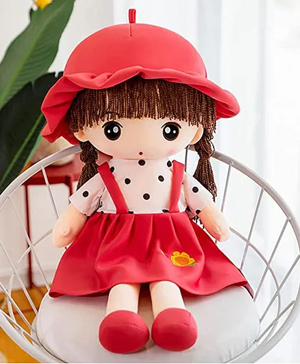 Candy Doll Stuffed Soft Doll Red - Height 50 cm