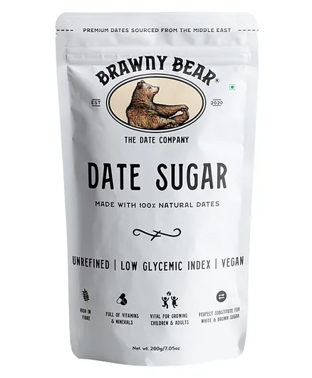 Brawny Bear Date Sugar - 200 g