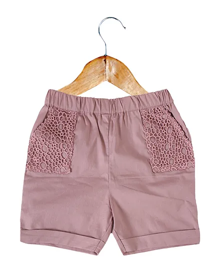 SnuggleMe Meshy Bottom Shorts - Purple