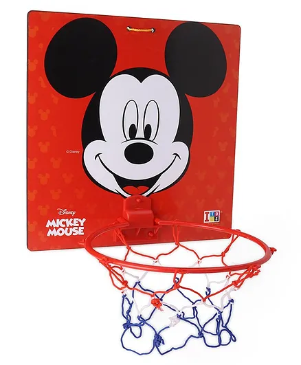Disney Mickey Mouse Basket Ball Set (Colour & Print May Vary)