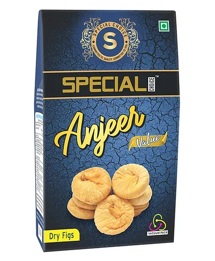 Special Choice Anjeer Dry Figs Value Vacuum Pack Of 1 - 250 g