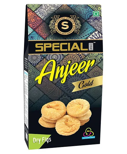 Special Choice Anjeer Dry Figs Gold Vacuum Pack of 1 - 250 g