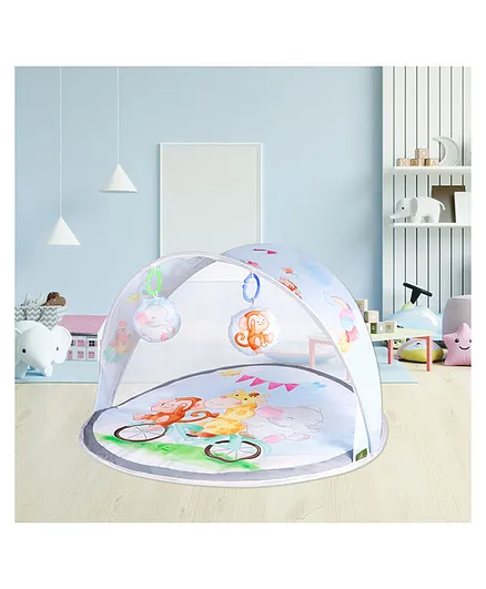 R for Rabbit First Play Safari Play Gym For Kids - Grey