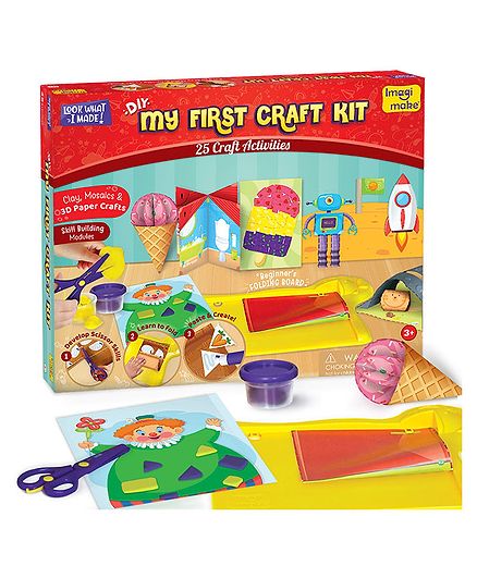 Imagi Make My First Craft Kit - Multicolour Online India, Buy Art & Creativity Toys for (5-12 Years) at FirstCry.com - 13093948