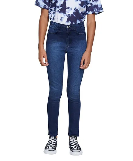 Levi's 720 Solid High Rise Super Skinny Jeans - Blue