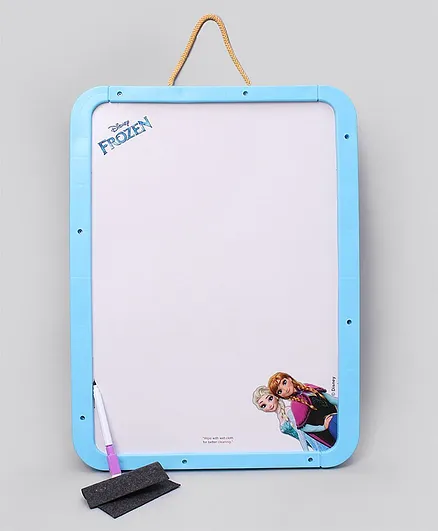 Disney Frozen 2 in 1 Magnetic Board With Marker & Duster ( Colour May Vary)