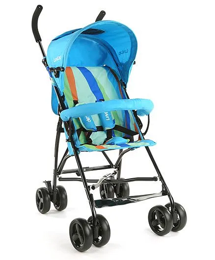 LuvLap Tutti Frutti Baby Stroller Buggy - Light Blue 