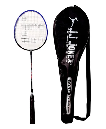 JJ Jonex Ayush Aluminum Badminton Single Rackets - Black