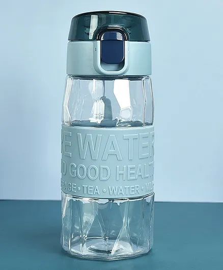 YAMAMA Anti Leak Spill Proof Sipper Water Bottle Blue - 450 ml