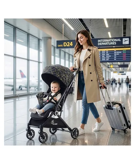 R for Rabbit Pocket Air Stroller Baby Stroller|Portable Travel
