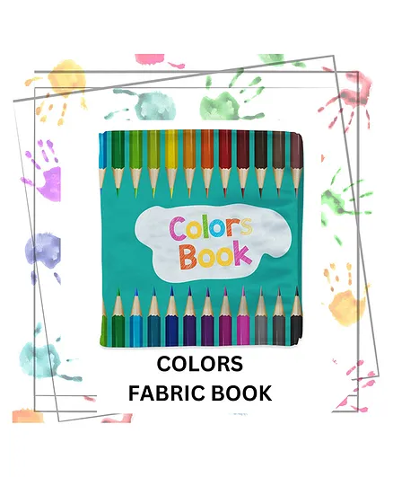 Right Gifting Satin Fabric Learning Colors Cloth Book- English