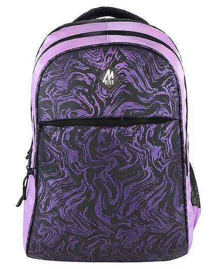 Mike BagsFigo Backpack Purple - Height 17.7 Inches
