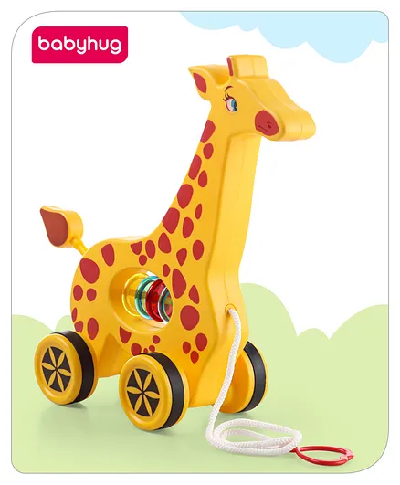 Babyhug Giraffe Pull Along Toy Multicolor Online India Buy Infant Play Gyms for 18 Months 3 Years at FirstCry 13385758