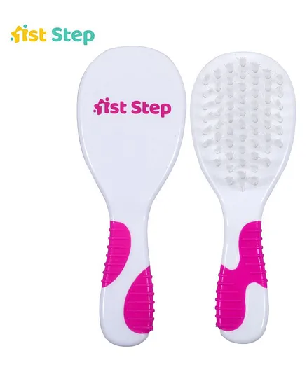 1st Step BPA Free Brush And Comb Grooming Set - Pink And White