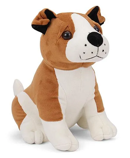 Playtoons Sitting Puppy Soft Toy - 25 cm (Color May Vary)