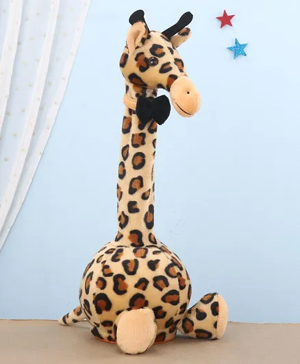Aarohi Toys Dancing Giraffee Brown - Height 35 cm